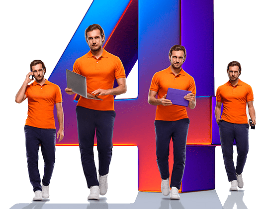 Великолепная четверка Ростелеком в хутор Луганский (Ростовская область)